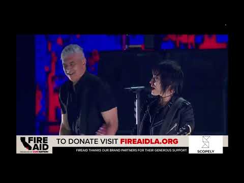 Nirvana: Territorial Pissings live FireAid 2025 Ft. Joan Jett [REUNION]