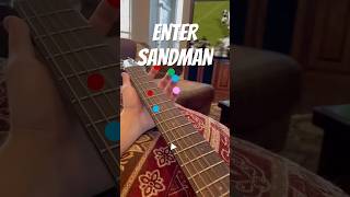 Download lagu Enter Sandman - Metallica Guitar Lesson   Tutorial mp3