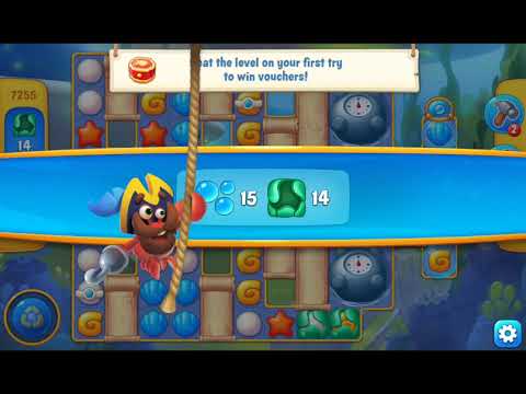 Fishdom 2021 - Level 7255   #playrix #fishdom #gaming