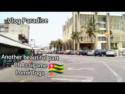 this is another side of Assigame market in Lomé Togo 🇹🇬