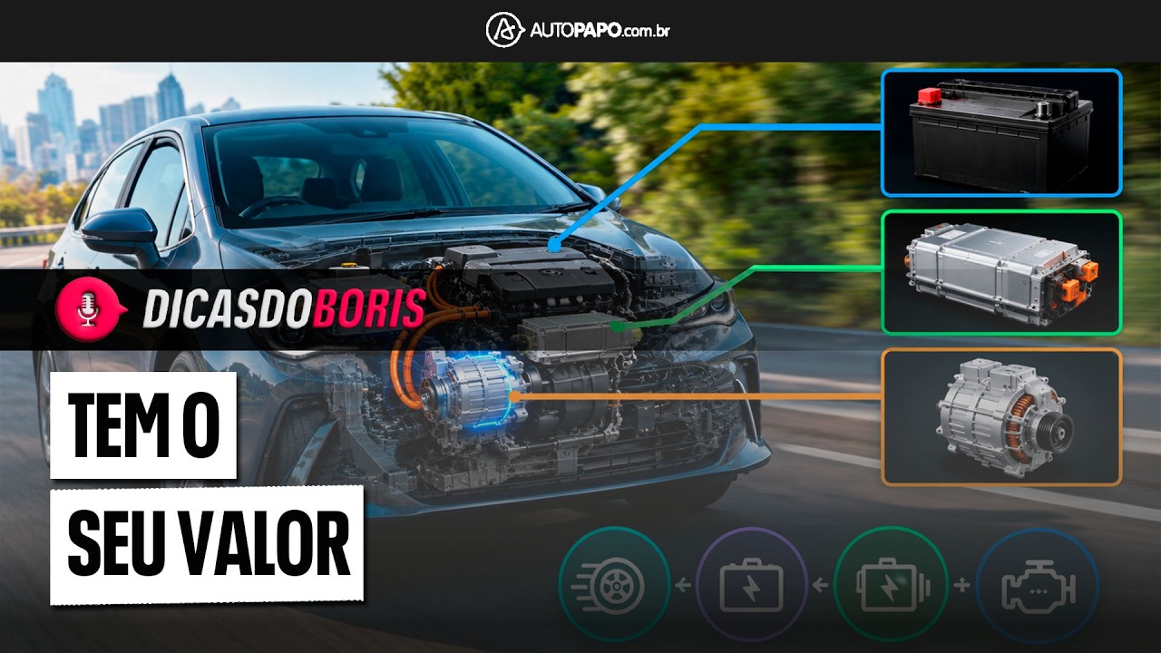 MOTOR HÍBRIDO LEVE É UMA SOLUÇÃO SIMPLES E EFICIENTE
