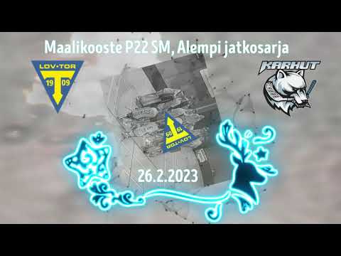 Maalikooste Loviisan Tor - Karhut (P22 SM-sarja, alempi jatkosarja 26.2.2023)