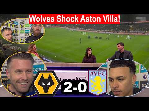 Wolves vs Aston Villa 2-0 |  Wolves Brave Fight, Deserved Win; Villa Poor: Post Match Analysis.