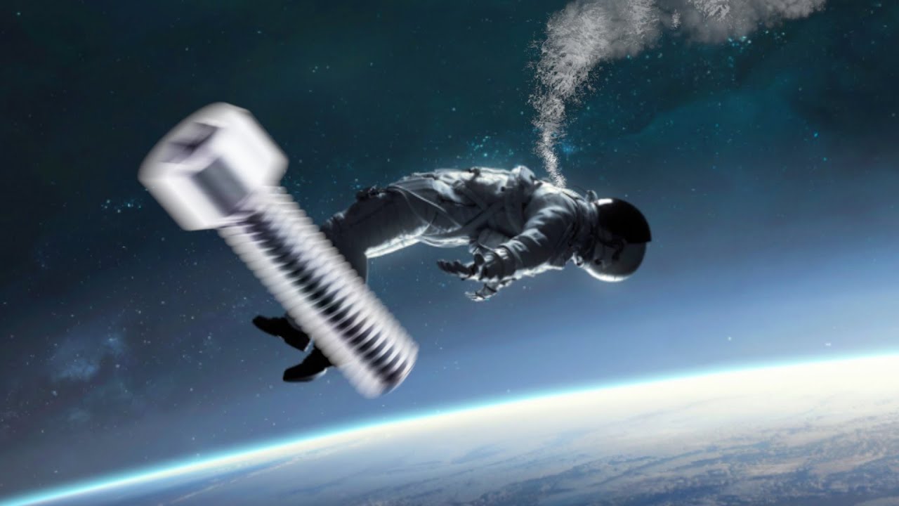 UN TORNILLO EVITA QUE VAYAMOS AL ESPACIO