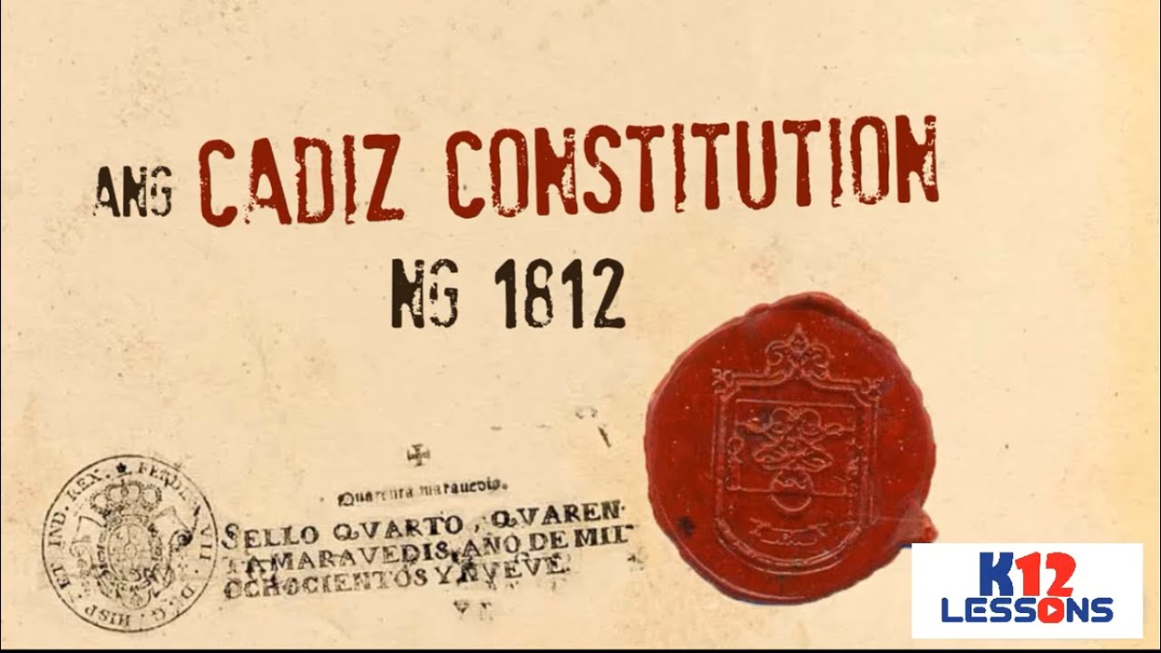Putar video AP5 Unit 4 Aralin 15 - Ang Cadiz Constitution ng 1812 sekarang AP5 Unit 4 Aralin 15 - Ang Cadiz Constitution ng 1812