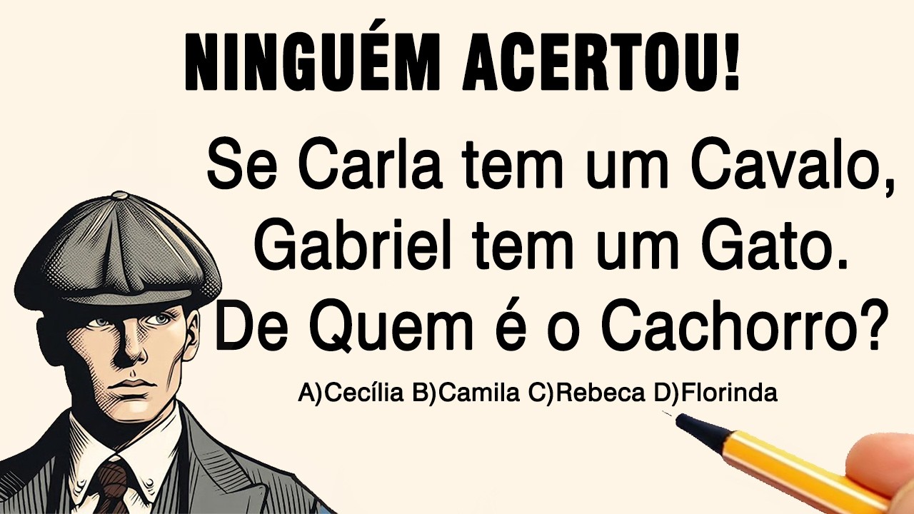 🔥3 QUESTÕES DE RACIOCÍNIO LÓGICO - Nível 1 - Prof.Romeu