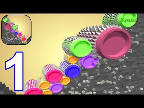 Auto Diggers - Gameplay Walkthrough Part 1 Levels 1-6 & Spider Boss (iOS, Android)