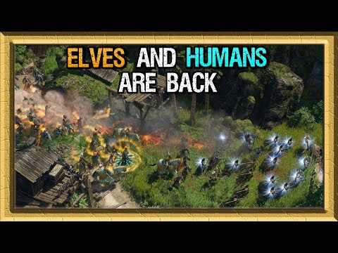 Elves(Frenchy) vs Humans(Gilgamesh) Game 1 - Spellforce 3 Tournament #4 - Round 1