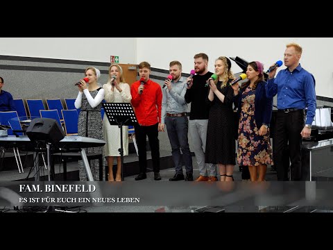 Hochzeitslied | Es ist für euch ein neues Leben. Fam. Binefeld