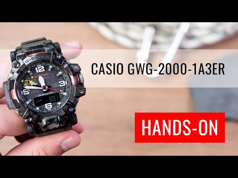 HANDS-ON: Casio G-Shock Mudmaster GWG-2000-1A3ER Carbon Core Guard