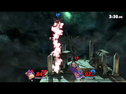 ssbu Donkey kong VS Incineroar