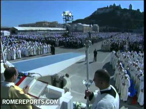 El Papa explica en Ancona cómo reconciliarse con los seres queridos