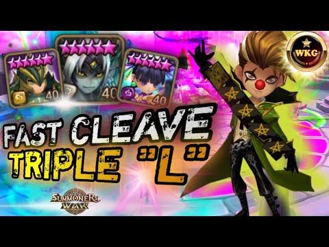 LEO - LUCIFER - LUSHEN CLEAVE ALL ENEMIES IN RTA SUMMONERS WAR