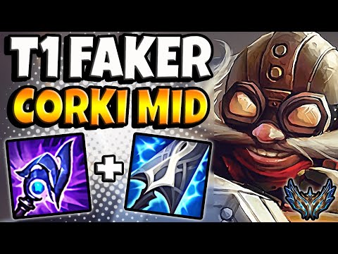 T1 Faker CORKI vs SYLAS [ MID ] Patch 12.12 Korea Challenger ✅