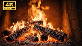 No Ads Fireplace  Burning Logs, Crackling Sounds, and the Serenity of Pure Relaxation