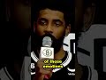 Kyrie Irving: "I gave up 4-Years, $100 Million to be unvaccinated.” #shorts