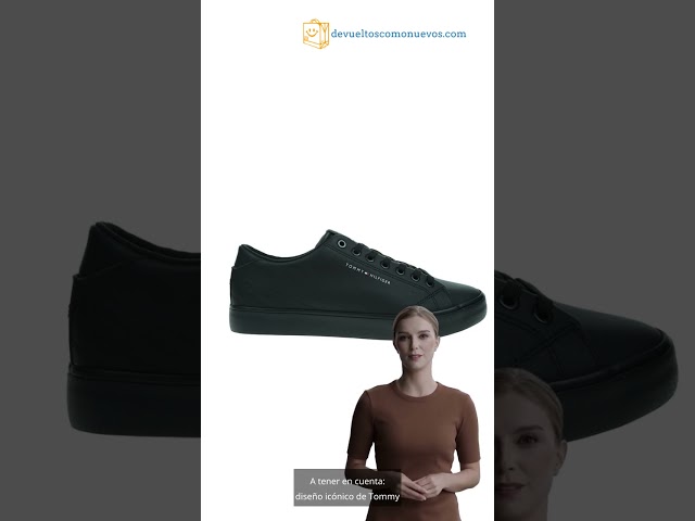 Vídeo relacionado con Tommy Hilfiger H2285arlow 1d, Zapatilla Vulcanizada Hombre, Negro (Black), 45 EU