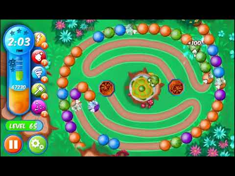 Marble Woka Woka Level 65 - NO BOOSTERS 🐢 | SKILLGAMING ✔️