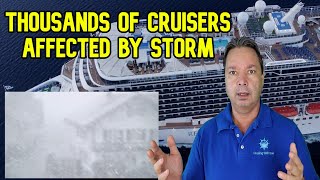 Massive Winter Storm Disrupting Cruise Ships Across U.S.
