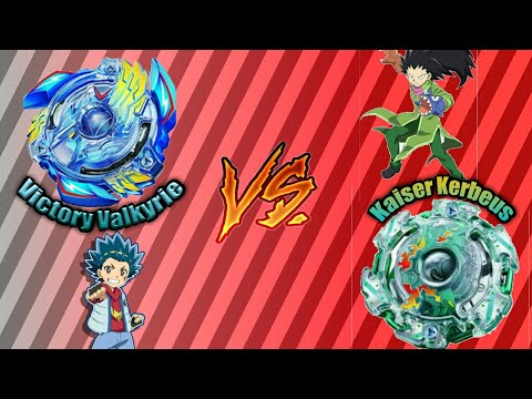 EPIC BATTLE. Victory valkyrie B.J Vs Kaiser Kerbeus L. P. VALT VS KEN . Anime Burst Battle (Slow Mo)