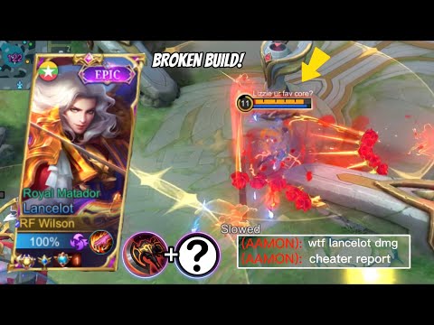 LANCELOT SECRET HACK BUILD IN 2022!! | ONE SHOT EVERYONE 😱 | LANCELOT SUPER AGGRESSIVE GAMEPLAY!