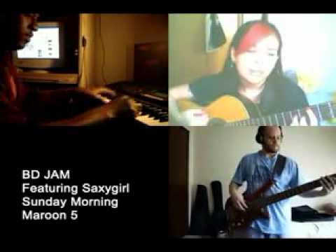 BD JAM (Featuring Saxygirl)  Maroon 5  Sunday Morning