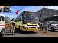 TNSTC Vs TNSTC Rash Drive On Narrow Indian Streets Realistic Steering Wheel Gameplay BUS GAME