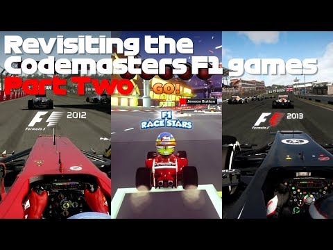 Revisiting the Codemasters F1 games - Part 2: F1 2012, F1 2013 and F1 Race Stars