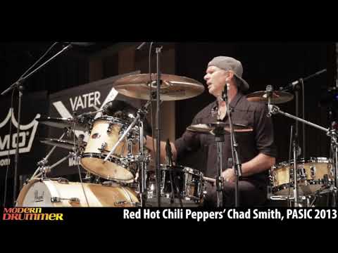 Red Hot Chili Peppers' Drummer Chad Smith Solo Excerpt From PASIC 2013