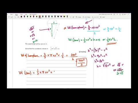 GCSE REVISION: AQA GCSE Maths Higher Topic Test - Geometry and Measure