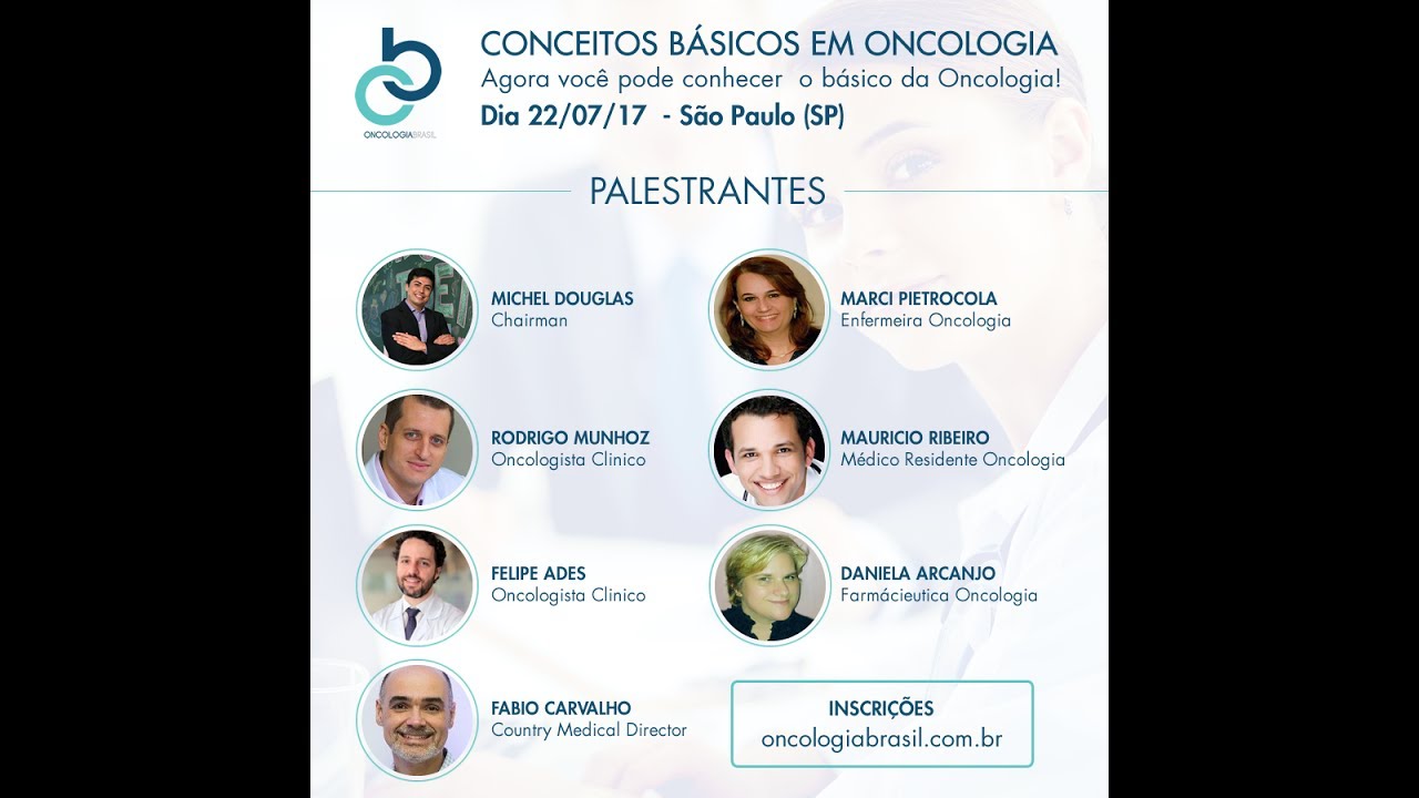 Dr. Felipe Ades: Curso conceitos básicos em Oncologia.