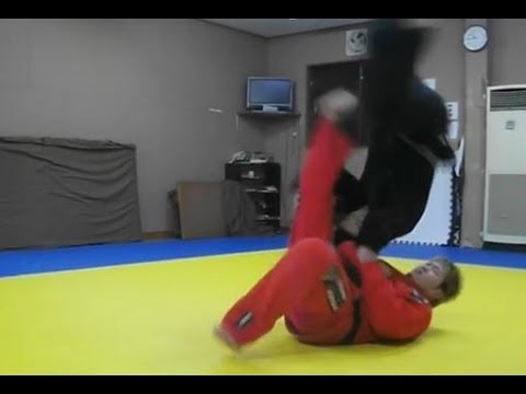 崩しからの巴投げ　巴からの腕十字