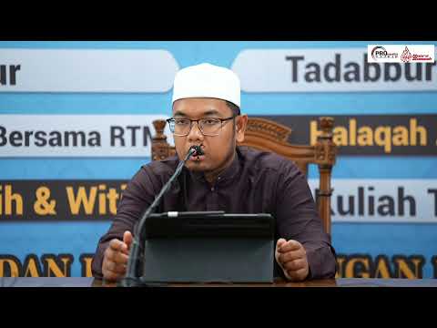 LIVE NOW Durus Ramadhan Ustaz Mohd Adnin Bin Yahya