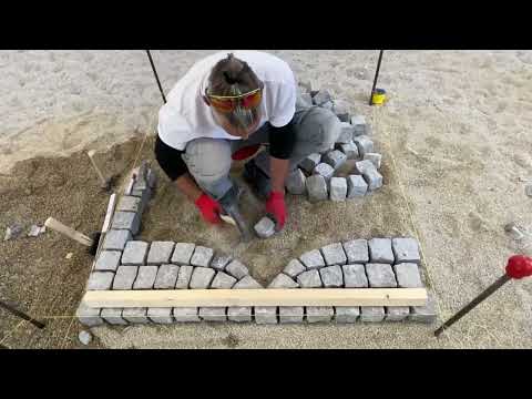 Kleine Pflasterschule - Segmentbogenpflaster: 7 - Orientierung der Steine