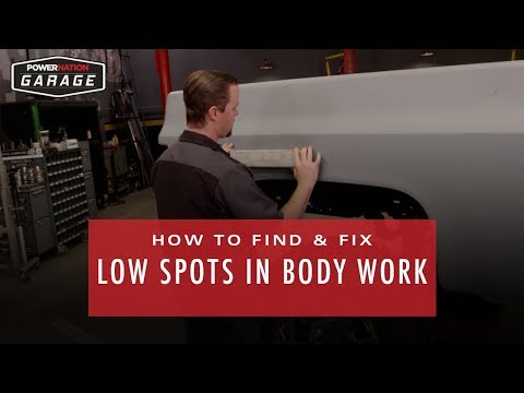 How To Find & Fix Low Spots In Body Work