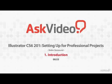 Set Up Course For Illustrator  Video