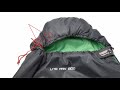 Miegmaišis High Peak Lite 800 210x75x50 cm Žaliai Raudonas 23260