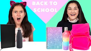 Back to School Switch Up Challenge Sis Vs Sis