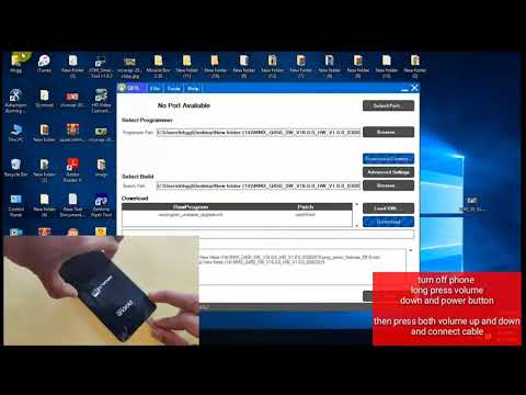 Micromax Silver 5 Q450 Flashing