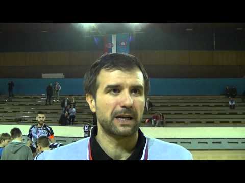18.12.2014. Izjava trenera RK Partizan nakon meca Finala Kupa Srbije grupa "Centar"