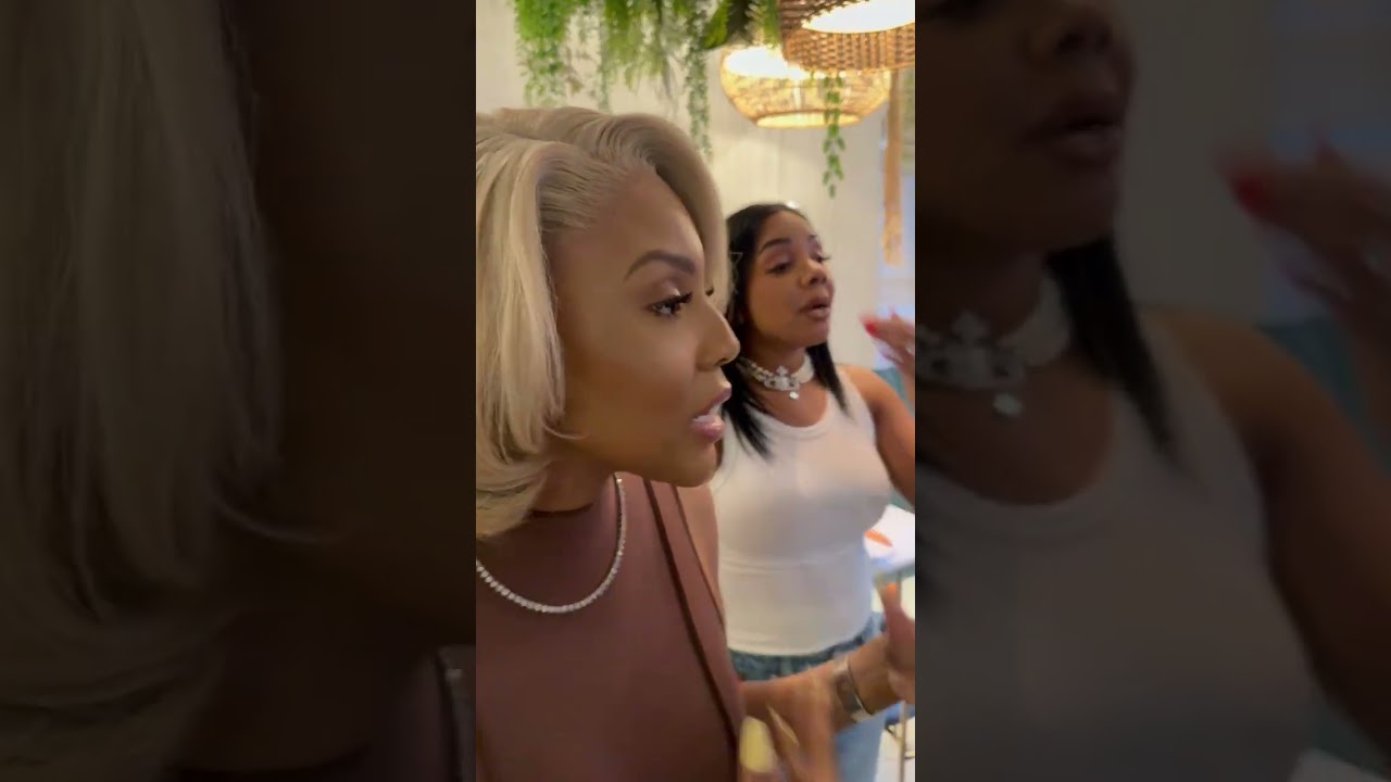 Maggie gets teamed up on by Candace, Britt and Elizabeth