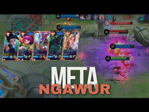 Hanabi Ratu Late Game - MOBILE LEGENDS