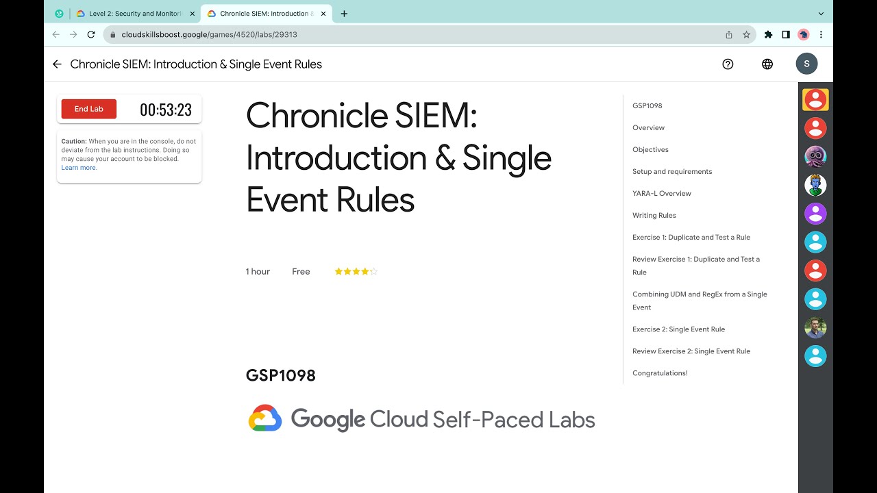 Chronicle SIEM: Introduction & Single Event Rules || #qwiklabs || #GSP1098 ||  [With Explanation🗣️]
