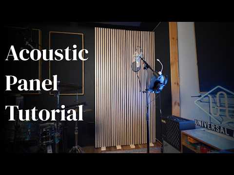 Make these awesome acoustic panels!