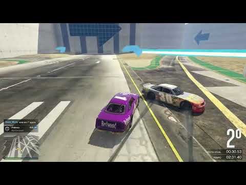 CORRIDA EMOCIONANTE NO GTA V ONLINE