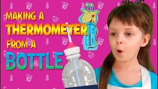 How to make a thermometer| Experiment for kids