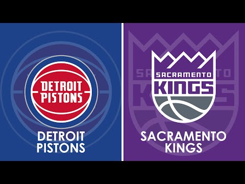 Detroit Pistons vs Sacramento Kings NBA Live Scoreboard