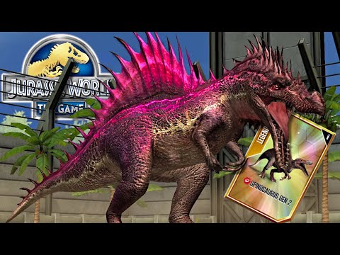 Jurassic World Das Spiel #197 - Der SPINOSAURUS GEN 2 ST.40 IST HEFTIG & OMEGA 09 PRESTIGE MODUS 🔥
