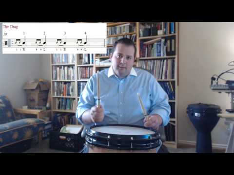 The Drag Drum Rudiment - D Mark Agostinelli