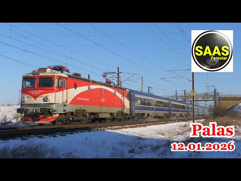 Trafic feroviar / Rail Traffic - Palas 🇷🇴 - 12.01.2026